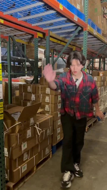 Packing grape popping boba orders video